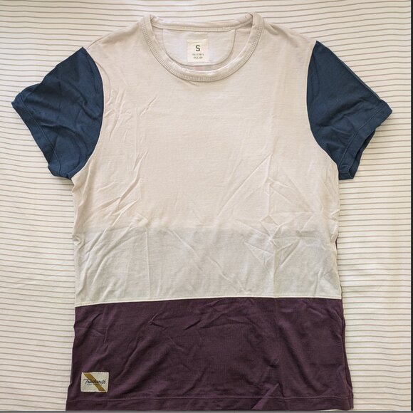 Tracksmith Off Roads Merino Tee, Size Small - Picture 2 of 2